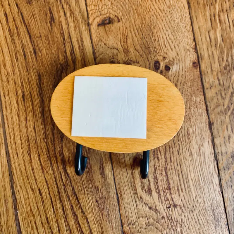 Appendino Disney Vintage in legno e metallo - Italia 1990 - Appendiabiti