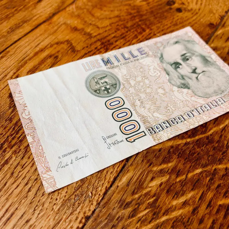 Banconota da Mille 1000 Lire ’Marco Polo’ - Italia 1970/80 - Banconote