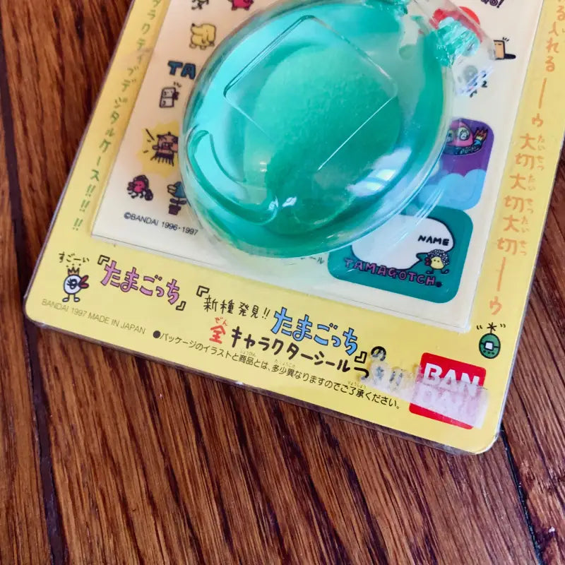 Bandai Tamagotchi Custodia Clear Egg con Stickers - Giappone 1997 - Console Videogiochi