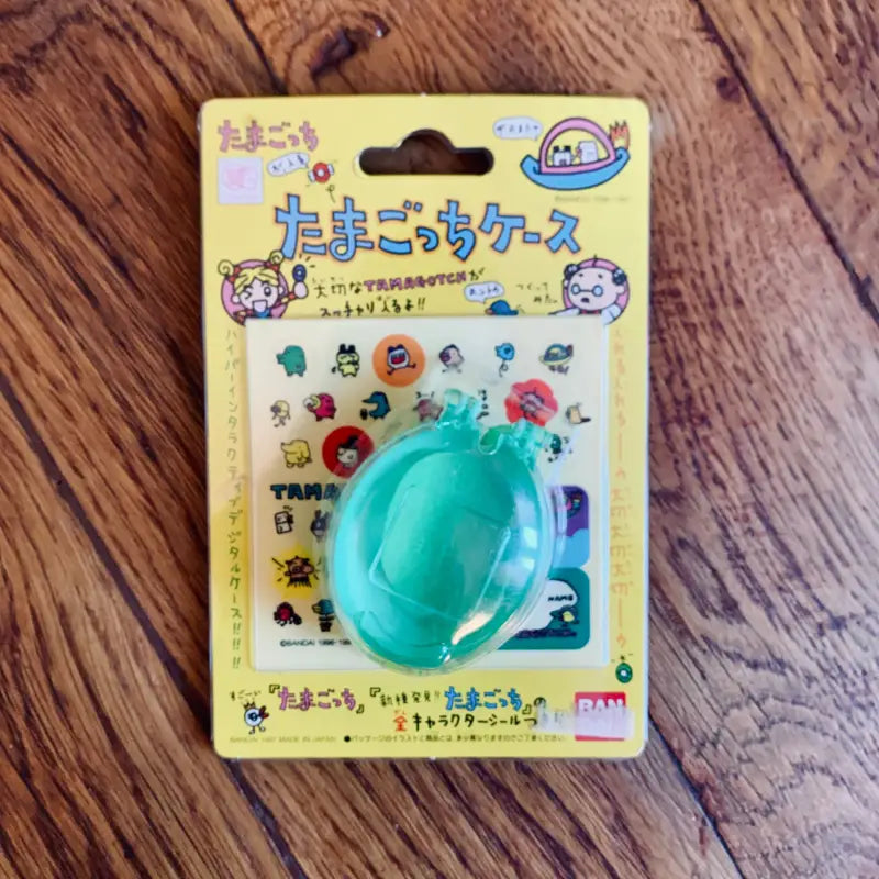 Bandai Tamagotchi Custodia Clear Egg con Stickers - Giappone 1997 - Console Videogiochi