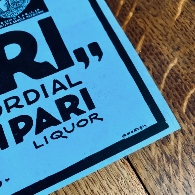 Bitter Campari Cordial Liquor Pubblicità Rivista Originale - Italia 1925 - Poster