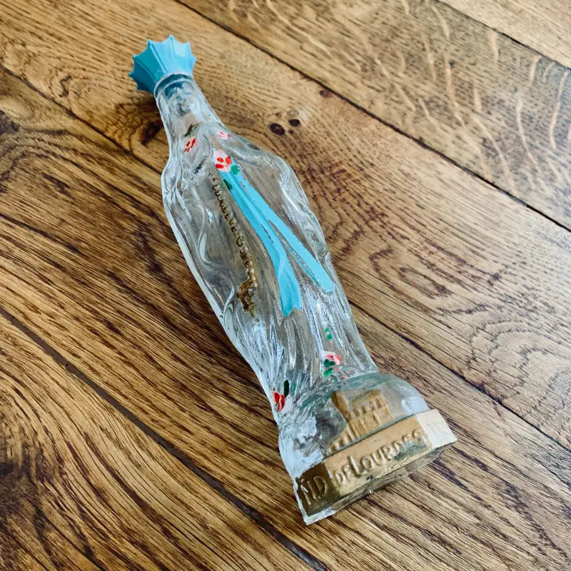 Bottiglia Madonna di Lourdes per Acqua Santa - Italia 1980 - Religione