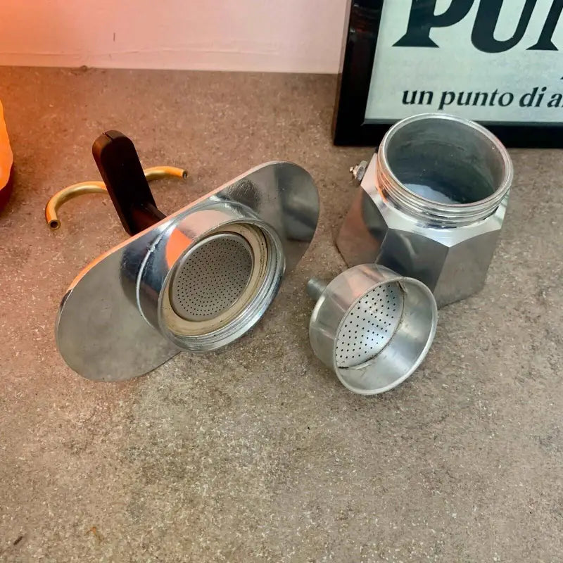 Caffettiera Moka Vintage Bialetti ’Mini Express’ - Italia 1980 - Caffettiere