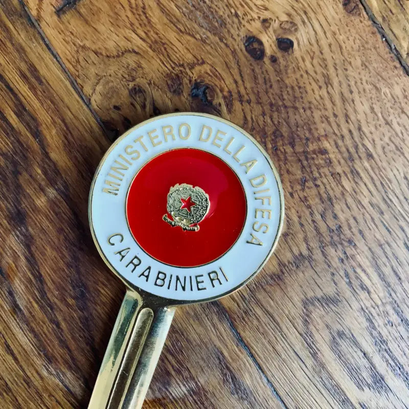 Carabinieri Tagliacarte in Metallo Smaltato - Italia 2000 - Tagliacarte