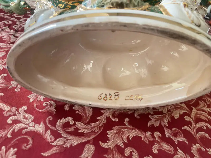 Centrotavola antico in ceramica - Ceramica