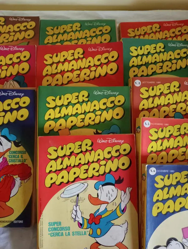 Collezione fumetti vintage Super Almanacco Paperino e Topolino - Fumetti