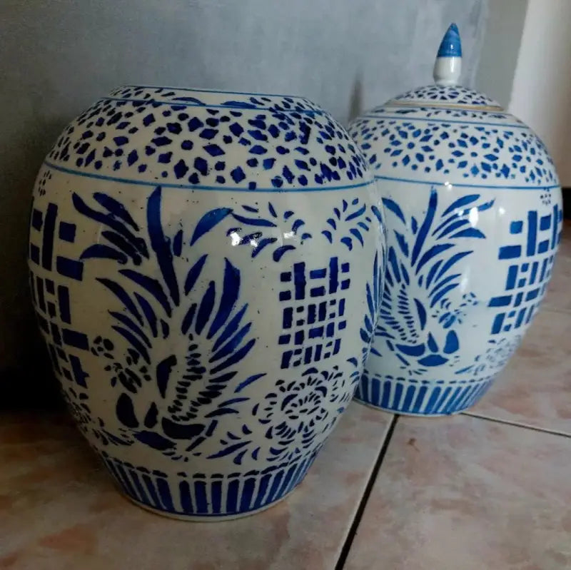 Coppia di vasi in porcellana - Vasi