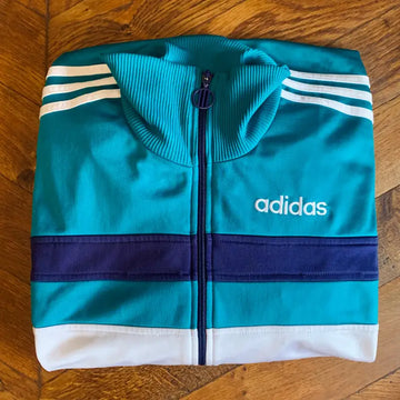 Felpa Adidas vintage D5 F174 con cerniera - Italia 1999 - Felpa