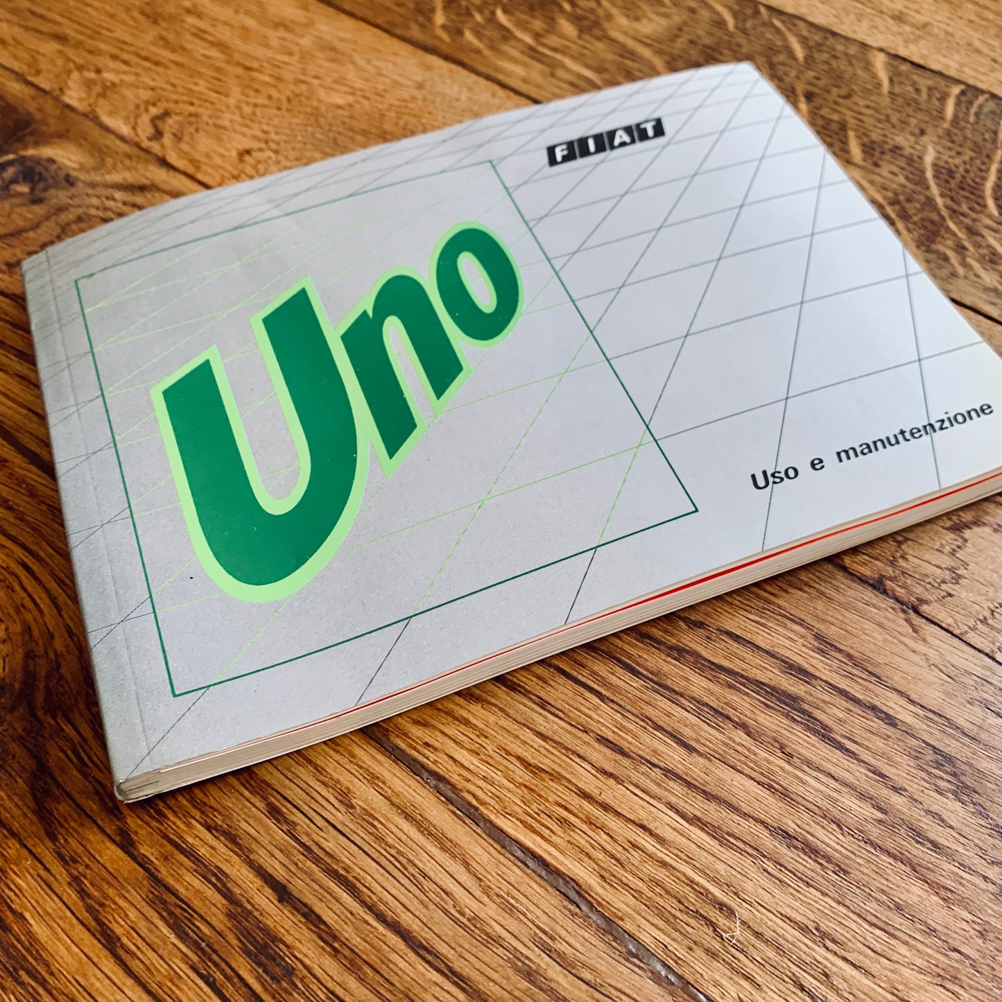 Fiat Uno Libretto Uso e Manutenzione - Italia 1992