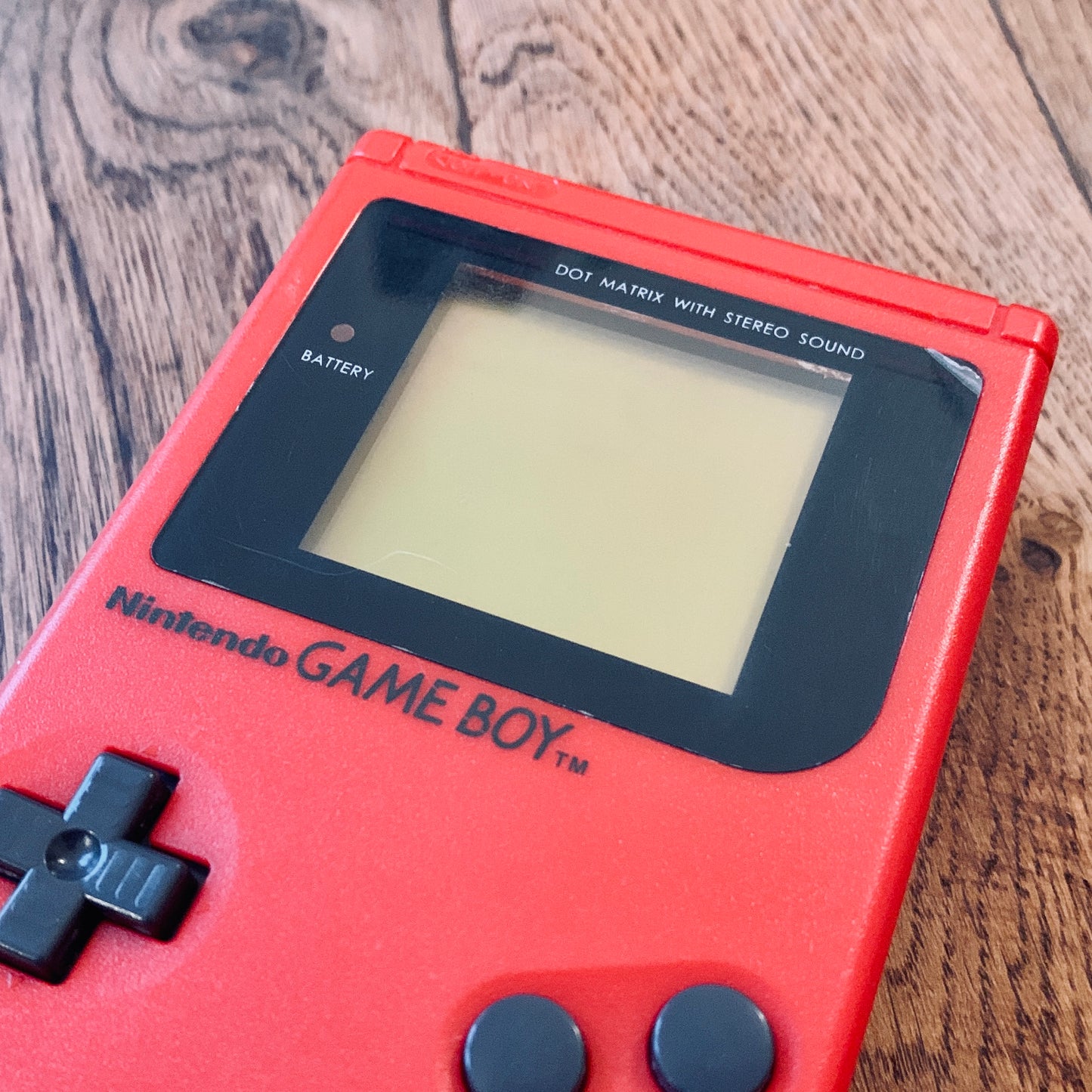 Game Boy Nintendo DMG-01 console rossa vintage - Italia 1989 - Console Videogiochi