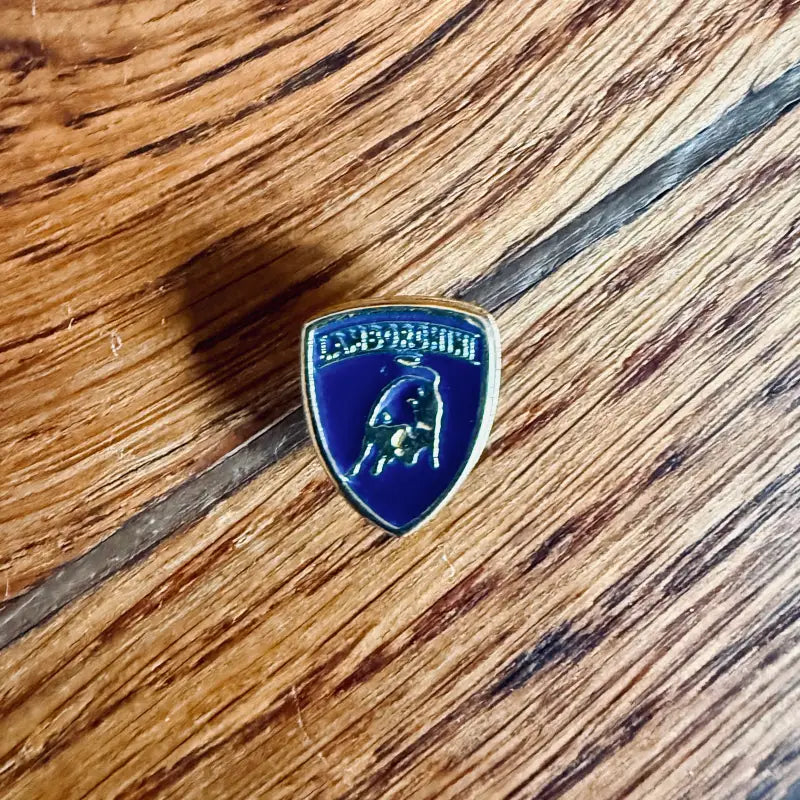 Logo Lamborghini Vintage Spilla in metallo Italia 1995 Spille