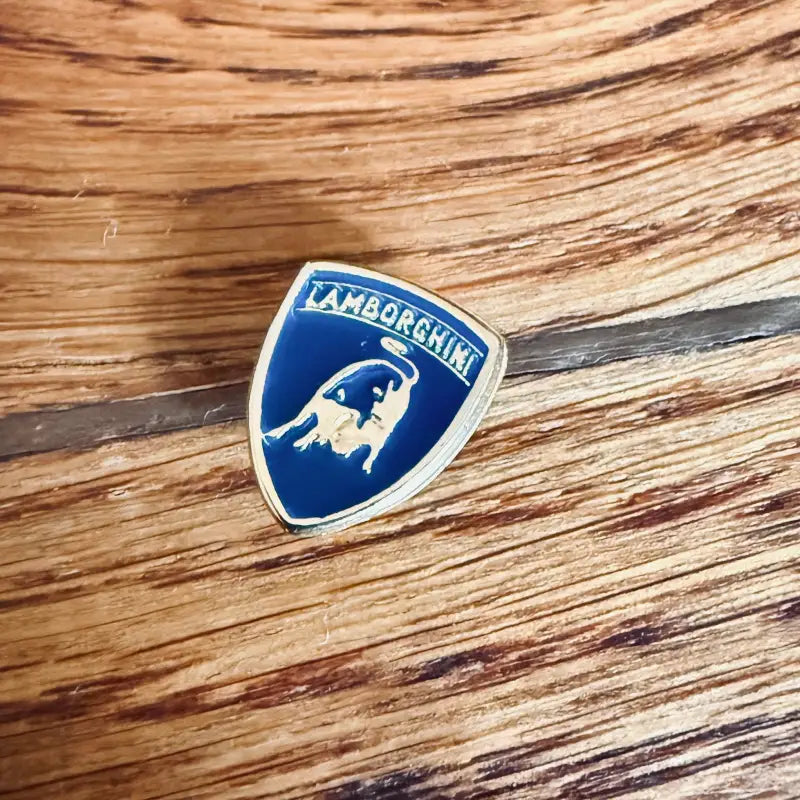 Logo Lamborghini Vintage Spilla in metallo Italia 1995 Spille
