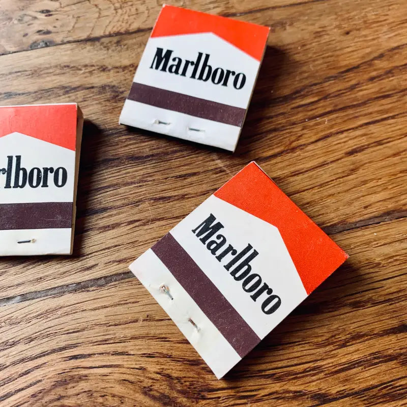 Lotto Fiammiferi Marlboro Vintage Ristoranti Vari - Francia 1970 - Fiammiferi