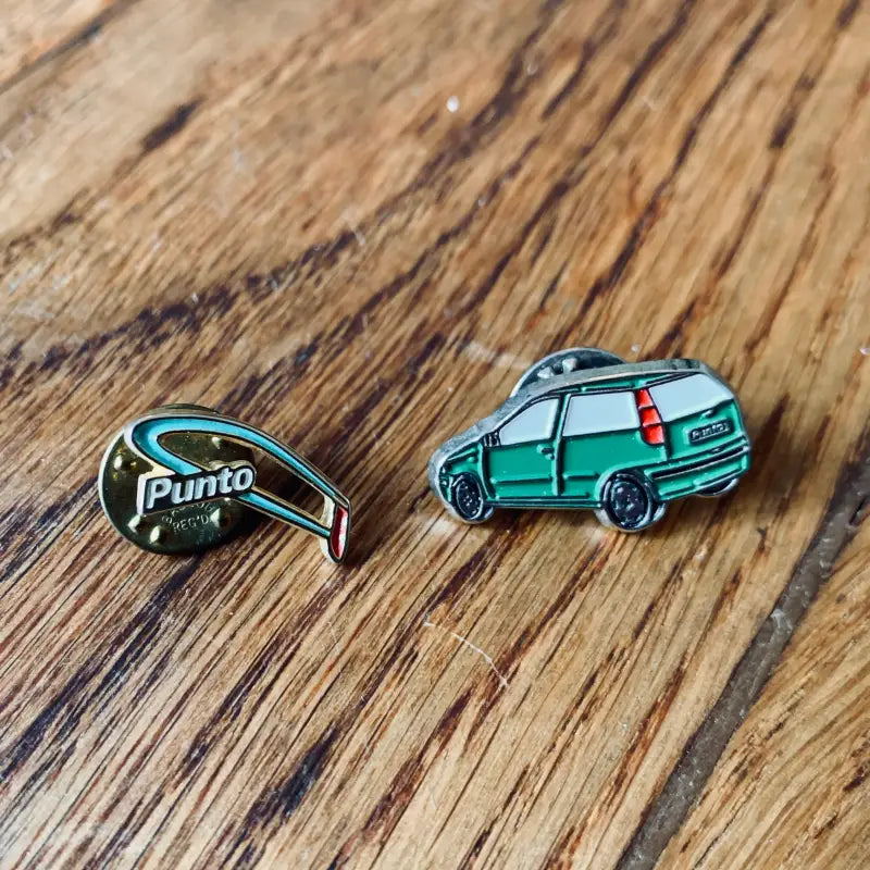 Lotto Spille Vintage Fiat Punto - Italia 1995 - Spille