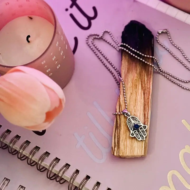 Mano di Fatima Ciondolo Vintage in Argento - Italia 1998 - Ciondoli