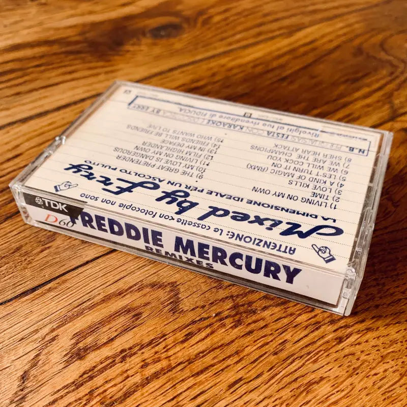Musicassetta ’Mixed By Erry’ Freddie Mercury Remix - Italia 1993 - Musicassetta