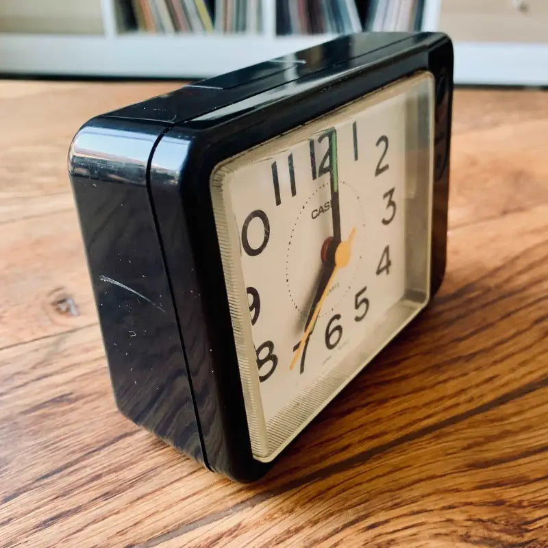 Orologio Sveglia Casio vintage nera - Giappone 1980 - Sveglie