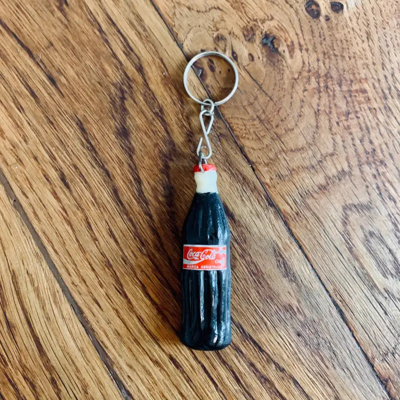 Portachiavi Coca Cola bottiglia Vintage - Spagna 1970 - Portachiavi