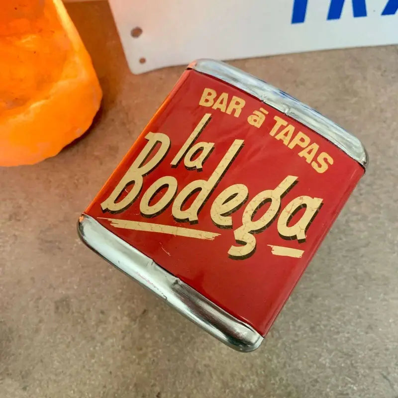 Portafazzoletti vintage da bar modernariato - Spagna 2000 - Portafazzoletti