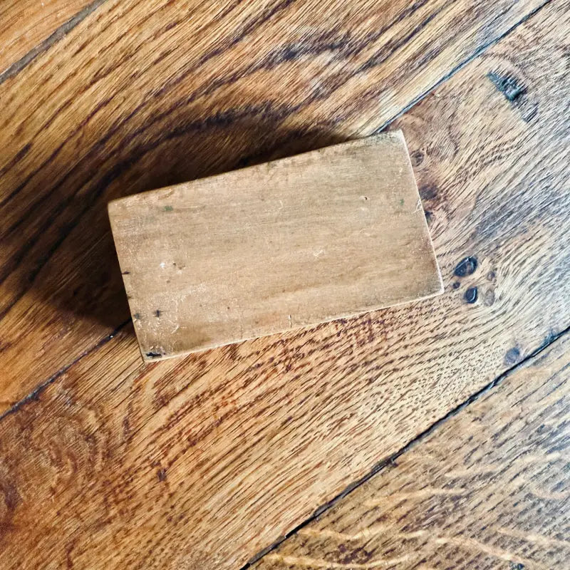 Portafiammiferi vintage in Legno - Italia 1980 - Fiammiferi