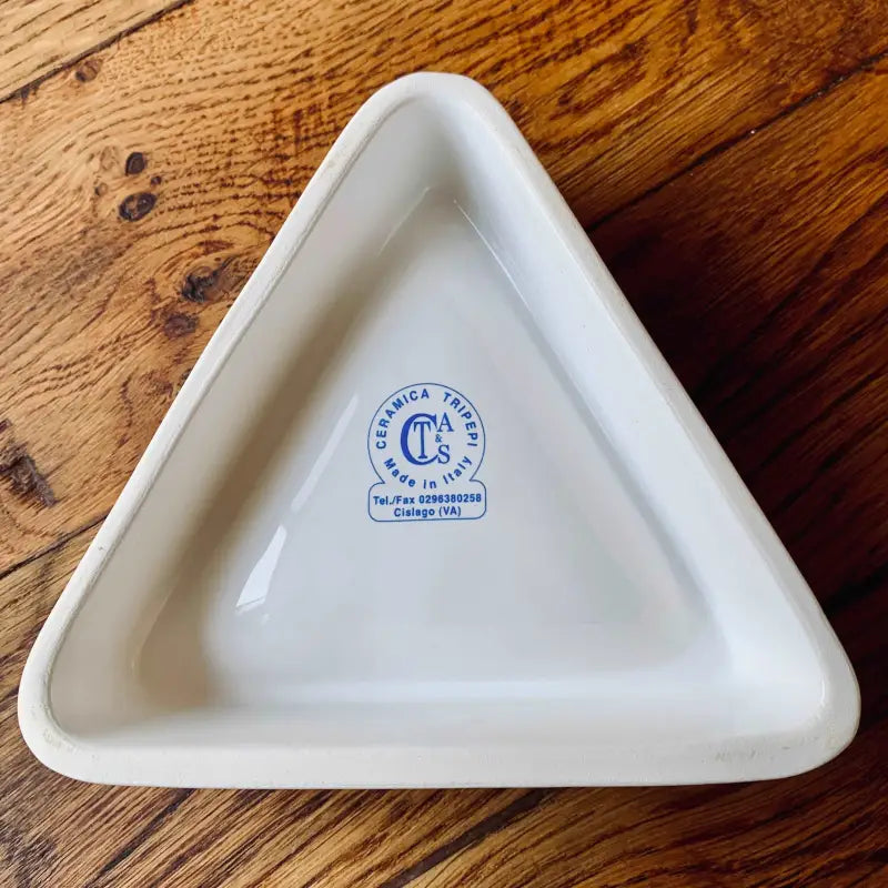 Posacenere ceramica vintage Martini - Italia 1980 - Posacenere