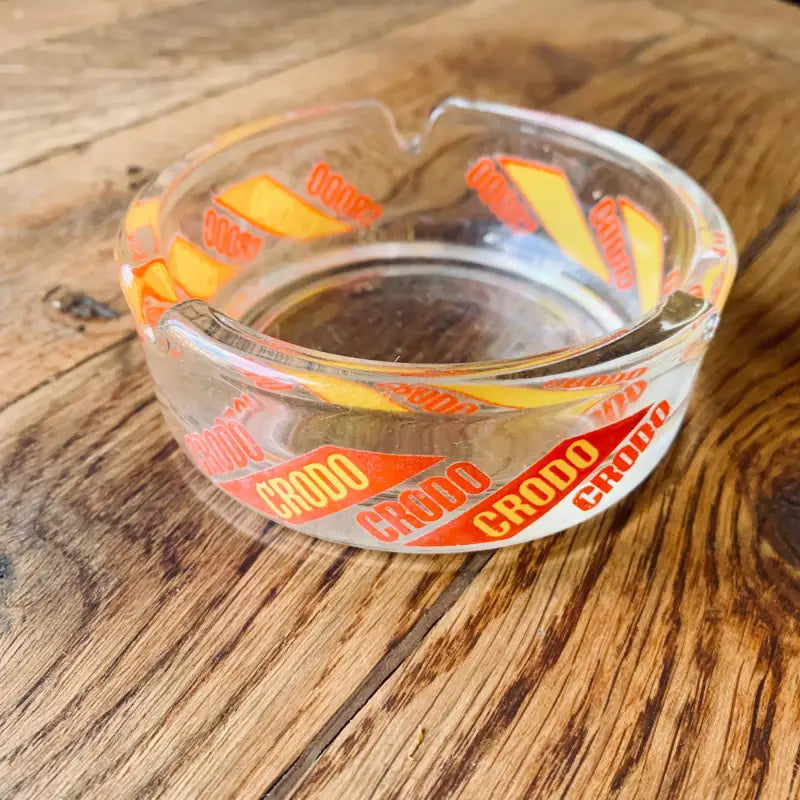 Posacenere vintage da bar ’Crodo’ - Italia 1970 - Posacenere