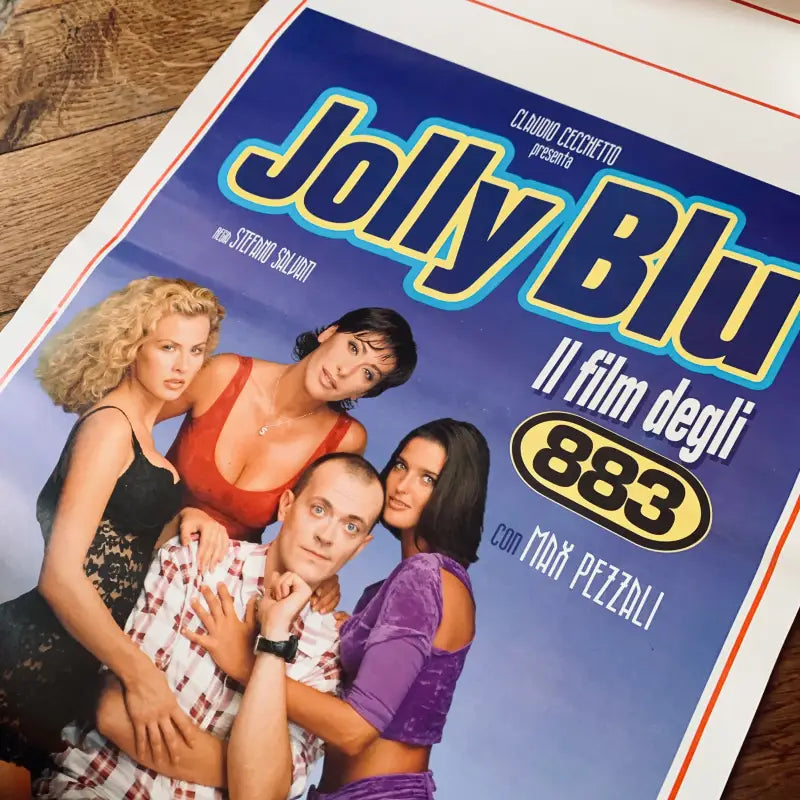 Poster Locandina Film 883 Jolly Blue Max Pezzali - Italia 1998 - Poster