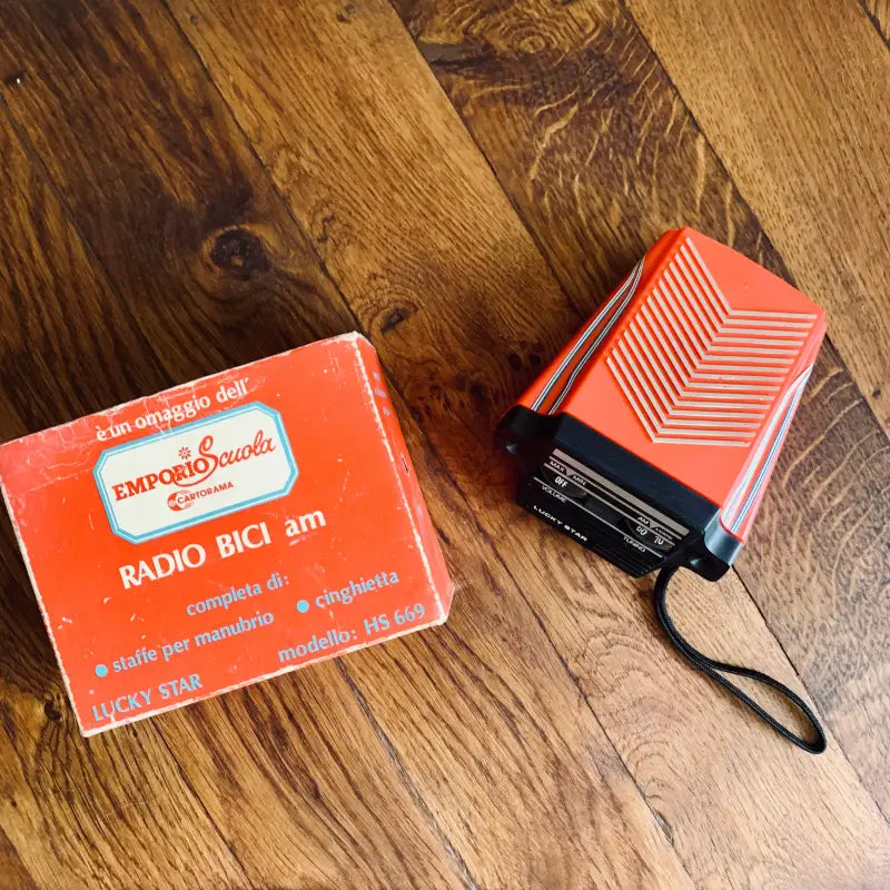 Radio per Bici Lucky Star Promozionale - Italia 1970 - Radio