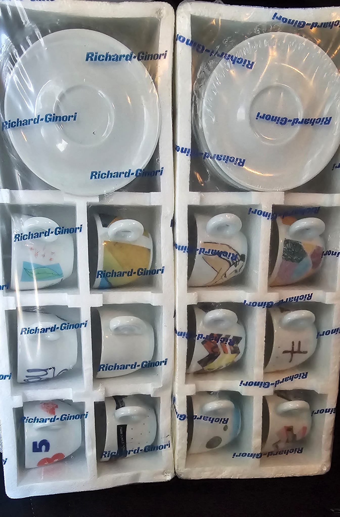 Set Tazzine Richard Ginori per Illy