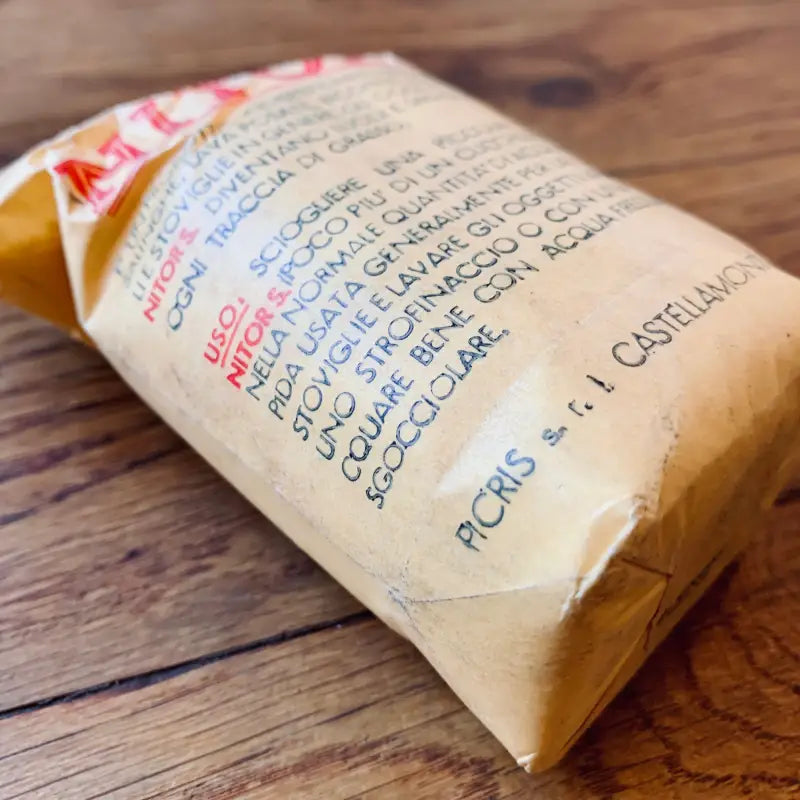 Sapone per Piatti vintage sigillato Nitor S. - Italia 1960 - Sapone