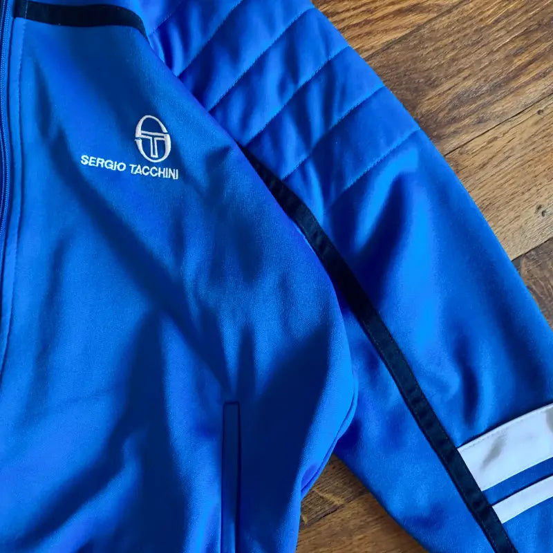 Sergio Tacchini Felpa Blu vintage JHB1277 - Italia 1997 - Felpa