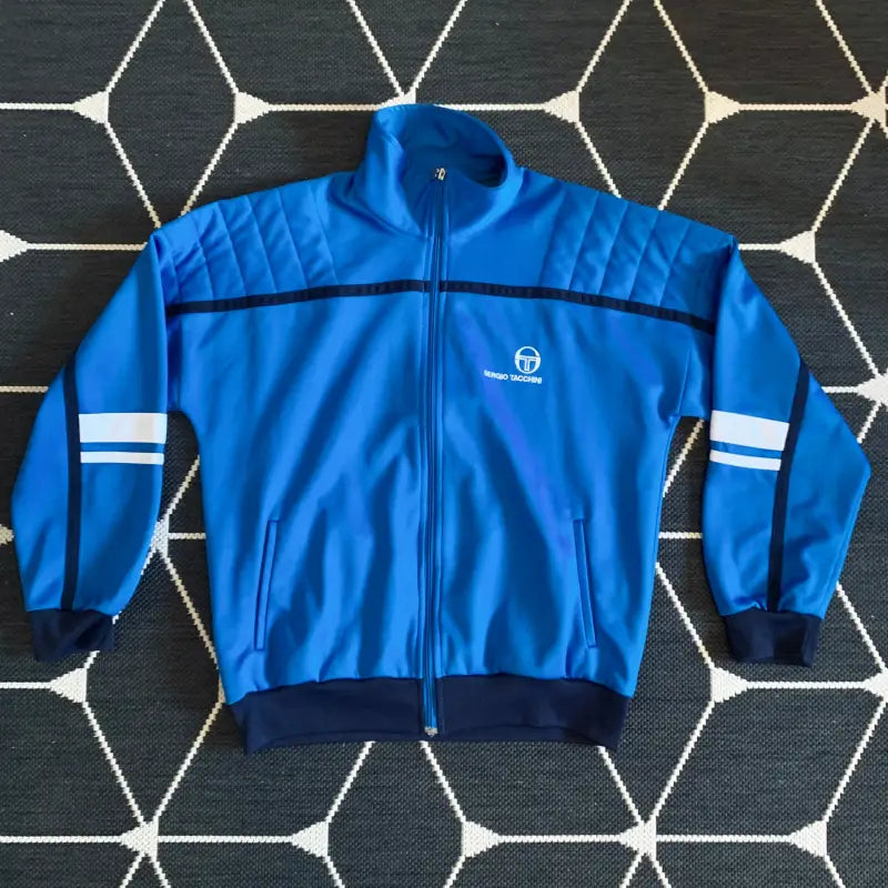 Sergio Tacchini Felpa Blu vintage JHB1277 - Italia 1997 - Felpa