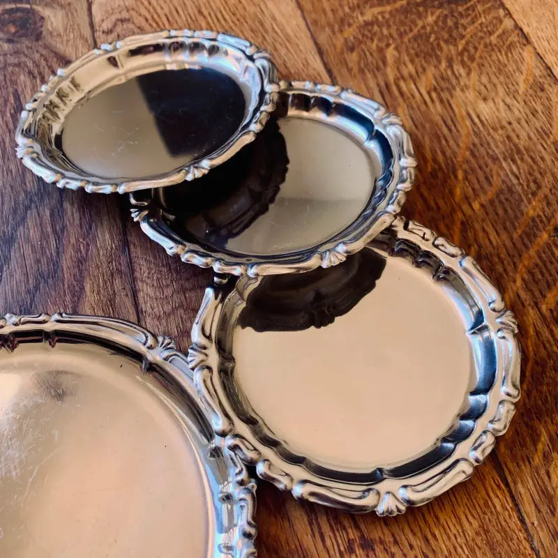 Sottopiattini con sottobottiglia vintage - Italia 1960 - Vassoi