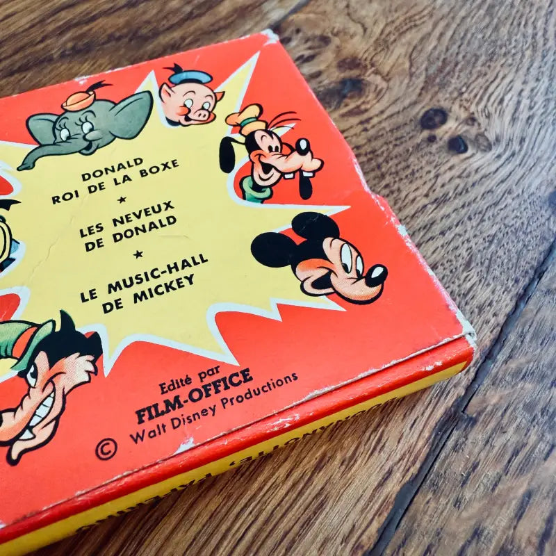 Super 8 Pellicola Walt Disney Buonanotte Paperino Francia 1960 Film