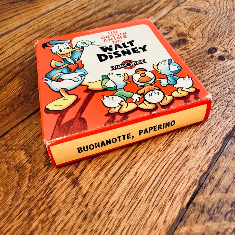 Super 8 Pellicola Walt Disney Buonanotte Paperino Francia 1960 Film