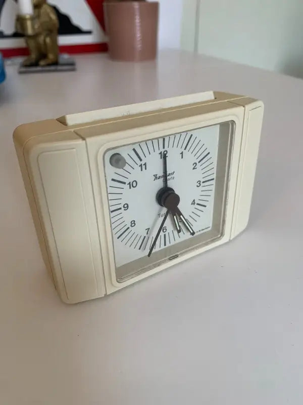 Sveglia vintage HanHart - Design Anni ’70 Modernariato W.Germany - Sveglie