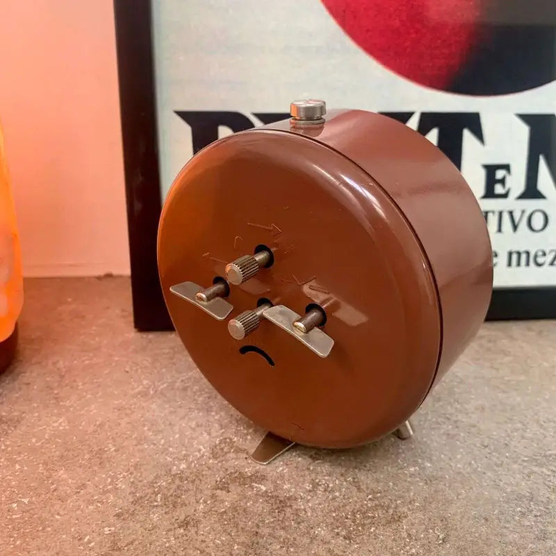 Sveglia Vintage Meccanica Anni 70 ’Wehrle’ Design Modernariato - Sveglie