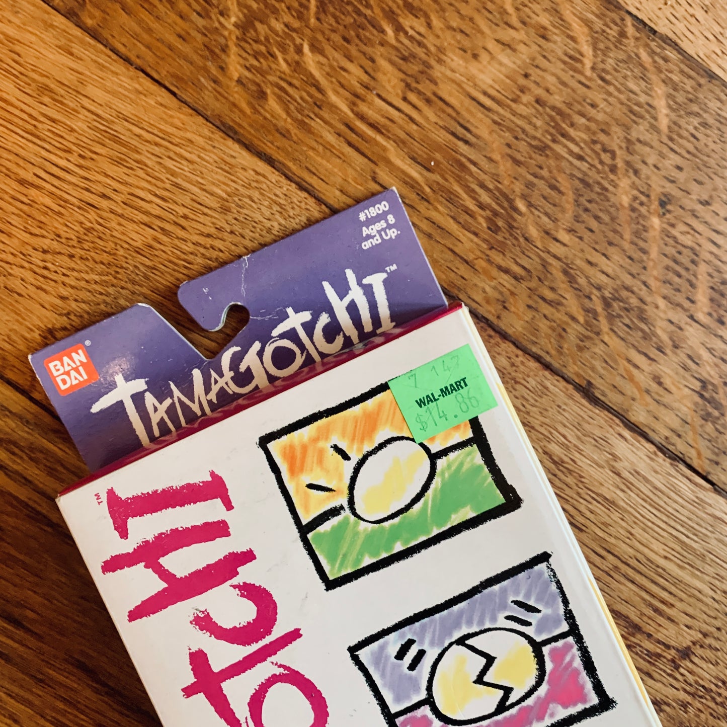Tamagotchi Bandai #1800 con scatola Prima Serie Walmart - USA 1997
