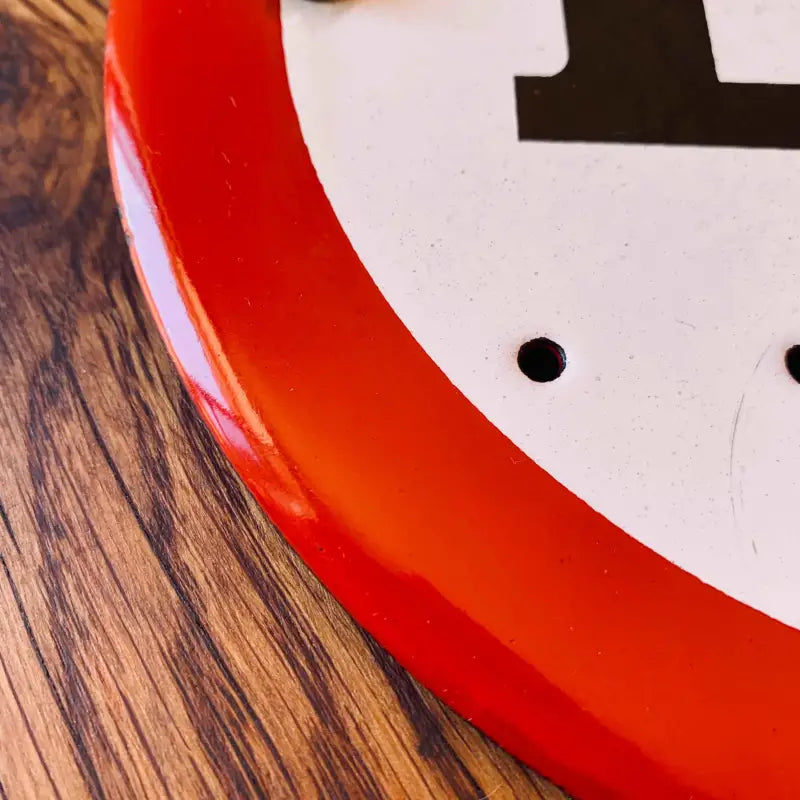 Targa smaltata vintage estintore da garage - Italia 1960 - Targhe e Insegne