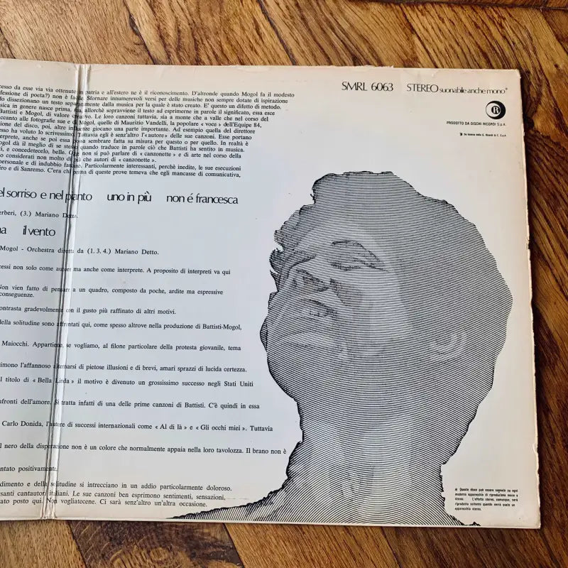 Vinile Lucio Battisti - Lucio Battisti SMRL 6063 Ricordi Records Prima Stampa - Italia - 1969 - Vinile