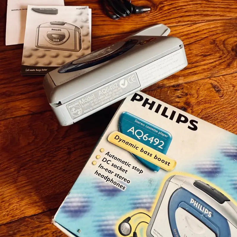 Walkman Vintage Philips AQ6492 Dynamic Bass Boost Cina 1999 Walkman