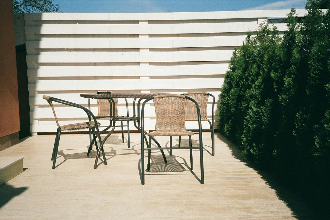 Vintage per esterni: giardino e terrazzo