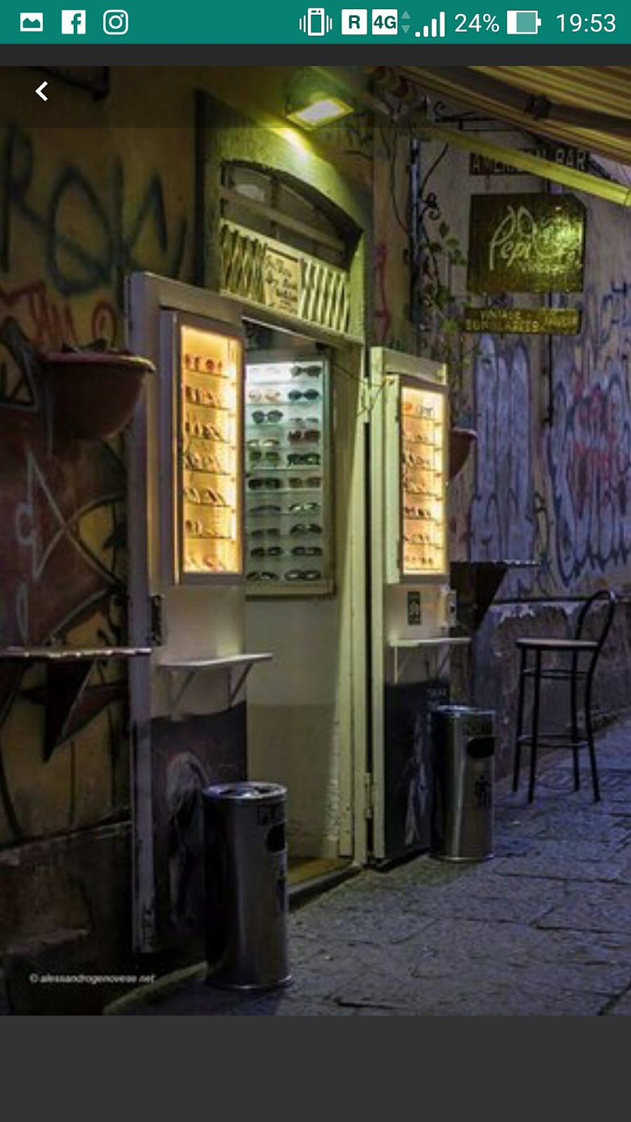 Pepi Vintage Room - negozio vintage a Napoli (foto via Google Maps)