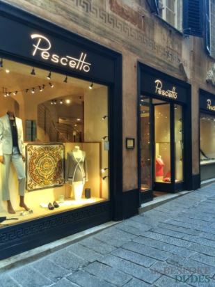Pescetto Abbigliamento - negozio vintage a Genova (foto via Google Maps)