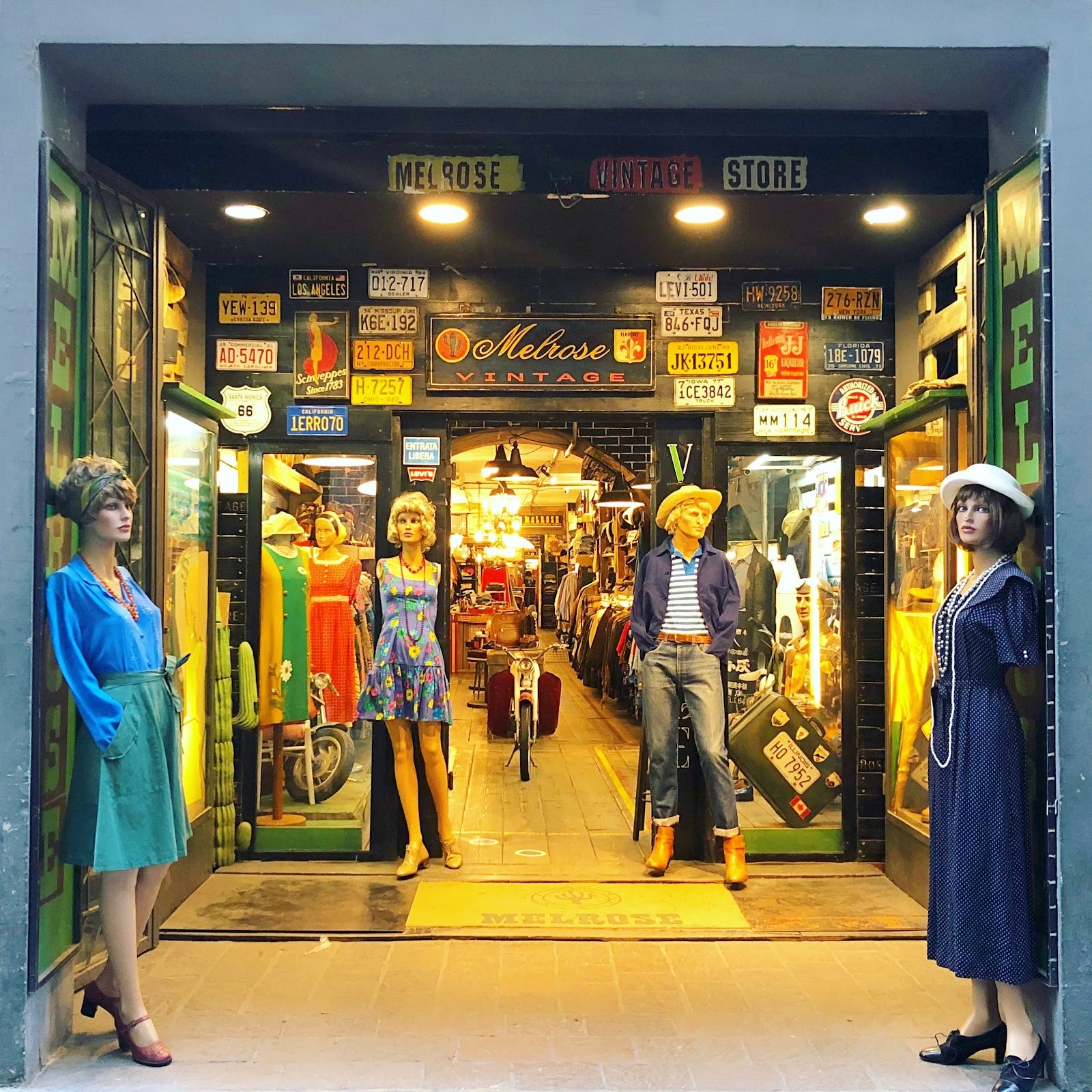 Melrose Vintage Ginori - negozio vintage a Firenze (foto via Google Maps)