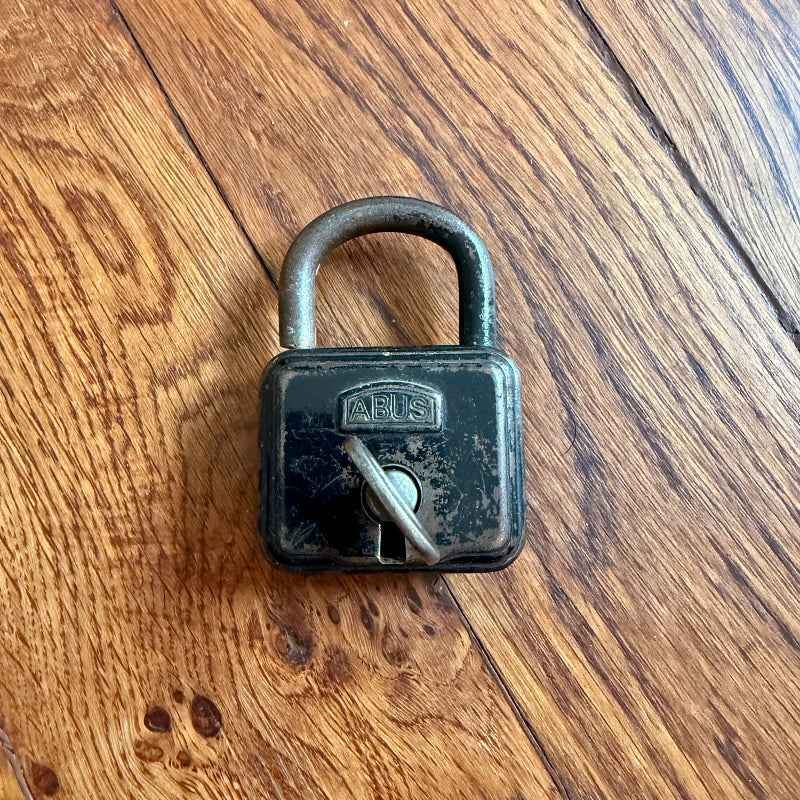 lucchetto vintage abus panzer