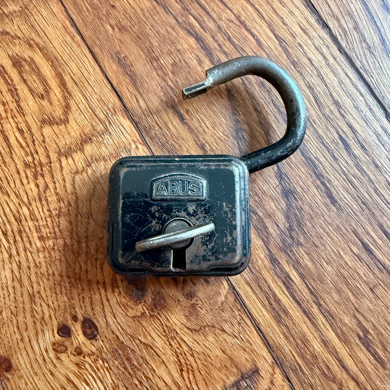 lucchetto vintage abus panzer