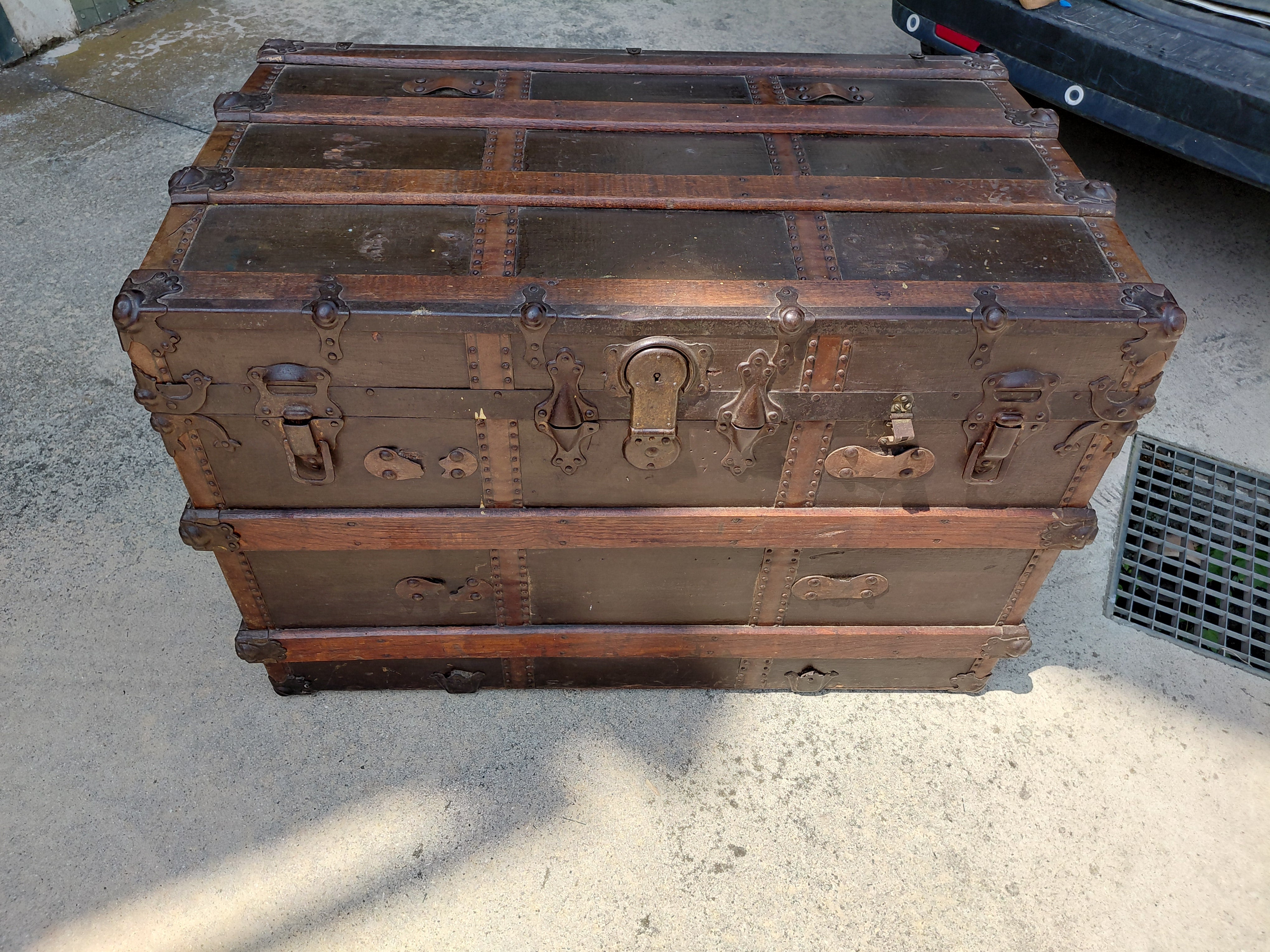 Baule antico originale