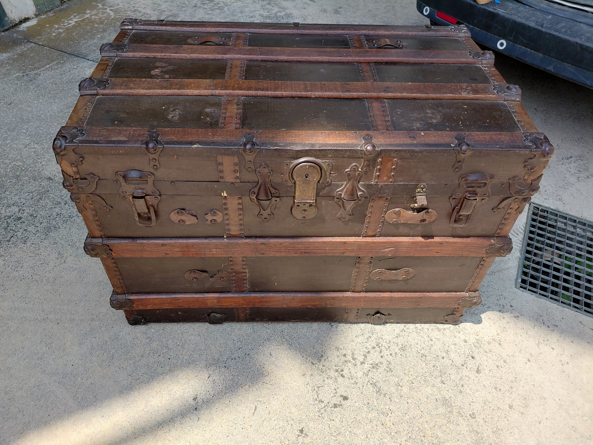 Baule antico originale