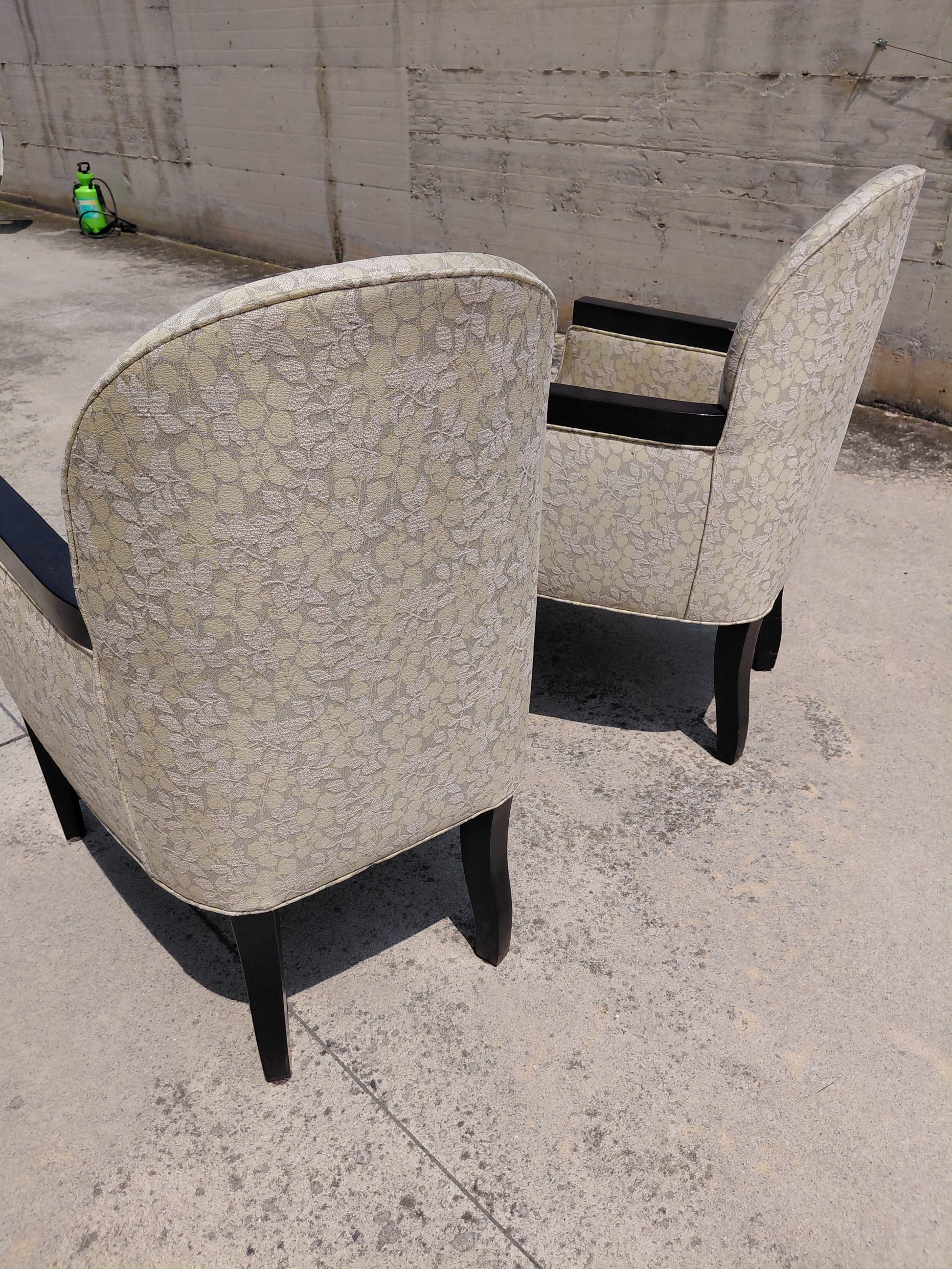 Coppia poltroncine art deco